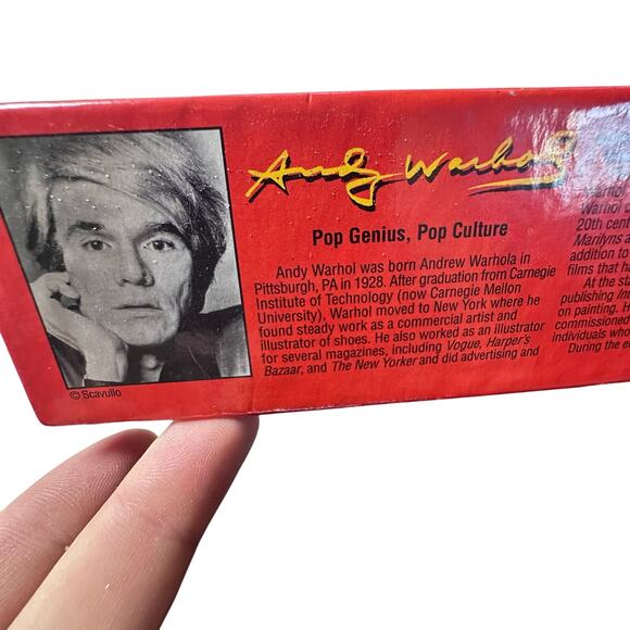 Vintage 1968 andy warhol “flowers” 550-piece jigsaw puzzle - Picture 3 of 7